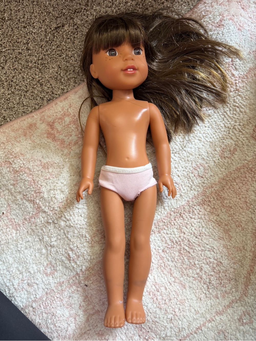 American Girl 14.5” Doll Brown Hair Brown Eyes Retired Smaller Size